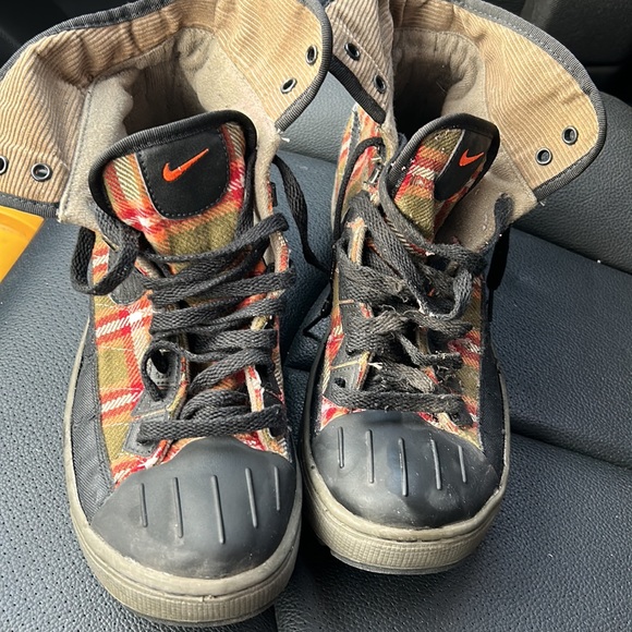 NIKE ACG WOOLY High Boots or Shoes 2007 317049-901 Plaid Lumberjack Hype - Picture 4 of 7